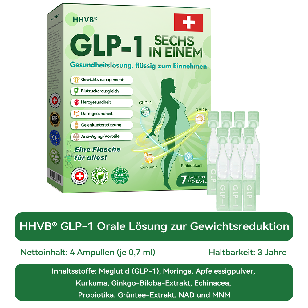 𝐎𝐟𝐟𝐢𝐳𝐢𝐞𝐥𝐥𝐞𝐫 𝐒𝐡𝐨𝐩 | 𝐇𝐇𝐕𝐁®💧𝐆𝐋𝐏-𝟏 𝟔-𝐢𝐧-𝟏 𝐆𝐞𝐬𝐮𝐧𝐝𝐡𝐞𝐢𝐭𝐬𝐠𝐞𝐭𝐫ä𝐧𝐤 (𝟏 𝐃𝐨𝐬𝐢𝐬 𝐩𝐫𝐨 𝐓𝐚𝐠, 𝐬𝐢𝐜𝐡𝐭𝐛𝐚𝐫𝐞 𝐄𝐫𝐠𝐞𝐛𝐧𝐢𝐬𝐬𝐞 𝐢𝐧𝐧𝐞𝐫𝐡𝐚𝐥𝐛 𝐯𝐨𝐧 𝟕 𝐓𝐚𝐠𝐞𝐧) 𝐆𝐞𝐞𝐢𝐠𝐧𝐞𝐭 𝐟ü𝐫 𝐅𝐞𝐭𝐭𝐥𝐞𝐢𝐛𝐢𝐠𝐤𝐞𝐢𝐭, 𝐇𝐞𝐫𝐳𝐠𝐞𝐬𝐮𝐧𝐝𝐡𝐞𝐢𝐭, 𝐒𝐜𝐡𝐥𝐚𝐟𝐚𝐩𝐧𝐨𝐞, 𝐃𝐢𝐚𝐛𝐞𝐭𝐞𝐬, 𝐆𝐞𝐥𝐞𝐧𝐤𝐩𝐫𝐨𝐛𝐥𝐞𝐦𝐞 𝐮𝐧𝐝 𝐦𝐞𝐡𝐫💧